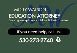 Education Attorney Molly Watson: IEP expert advocate k-12 California